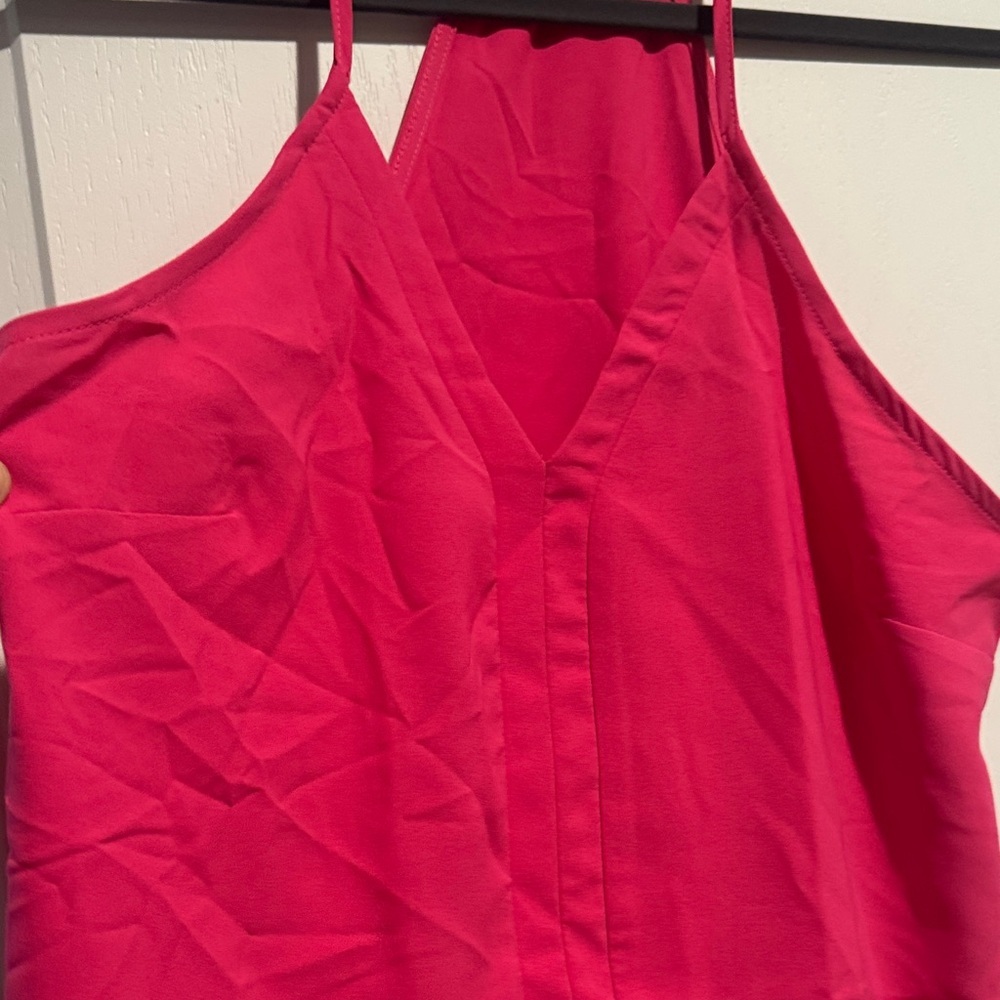 Elegant Red Camisole Top - Picture 4 of 6